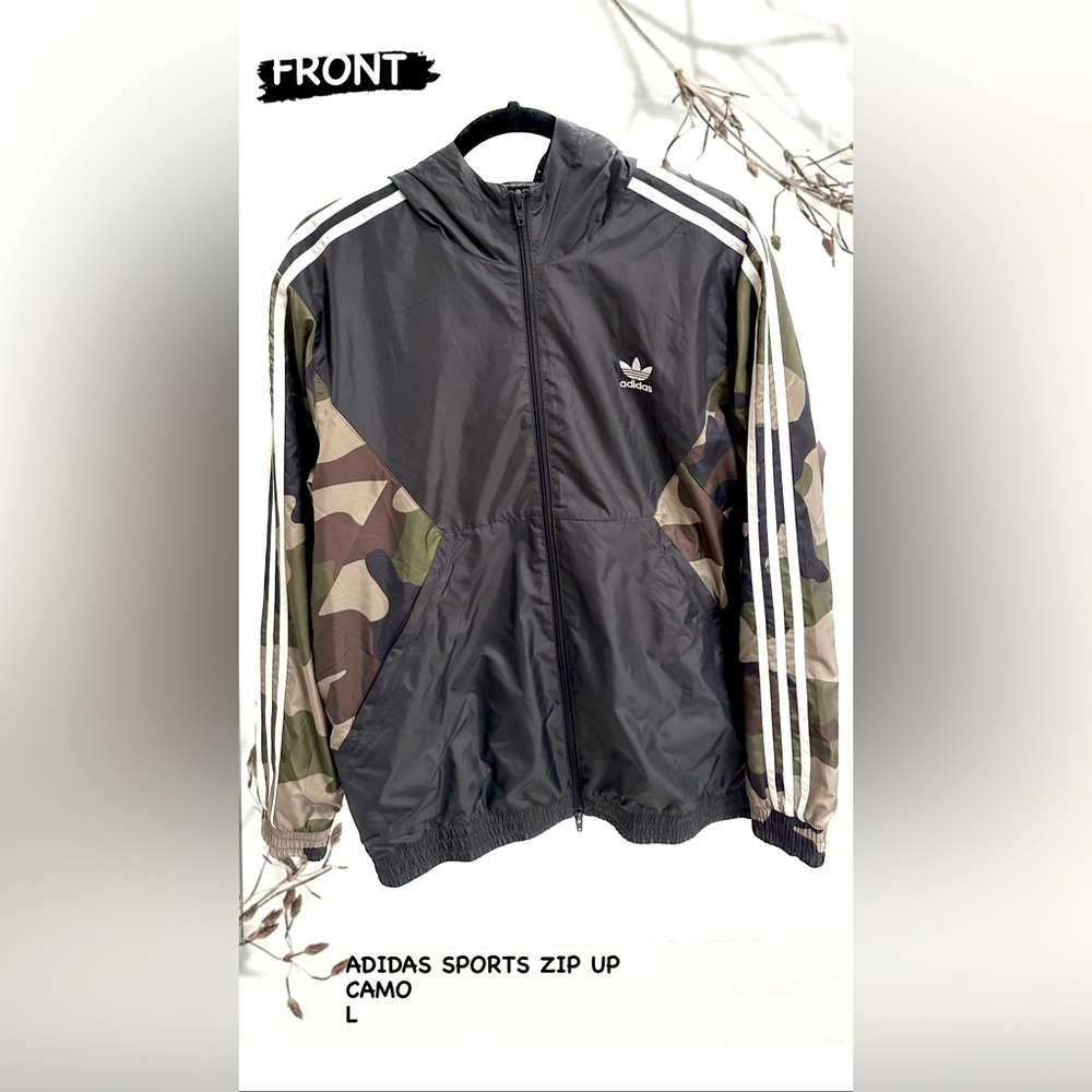 ADIDAS SPORTS ZIP UP
САМО L